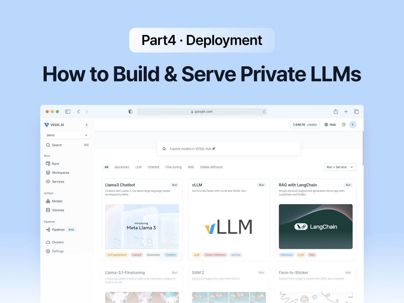 How To Build & Serve Private LLMs - (4) Deployment 